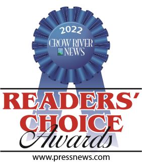 Crow River New Readers' Choice Award badge