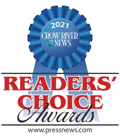 Crow River New Readers' Choice Award badge